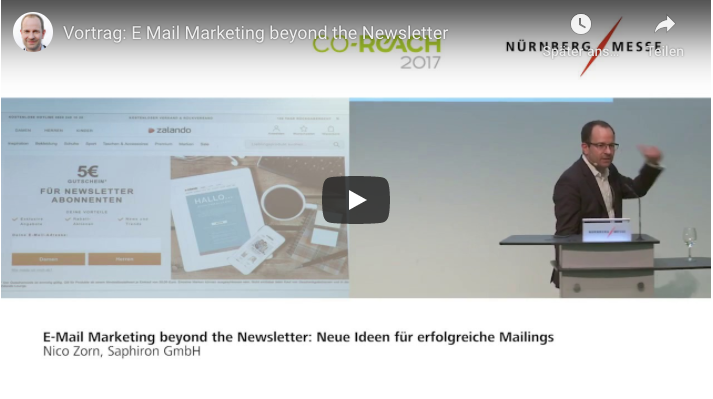 Vortrag E-Mail-Marketing beyond the Newsletter